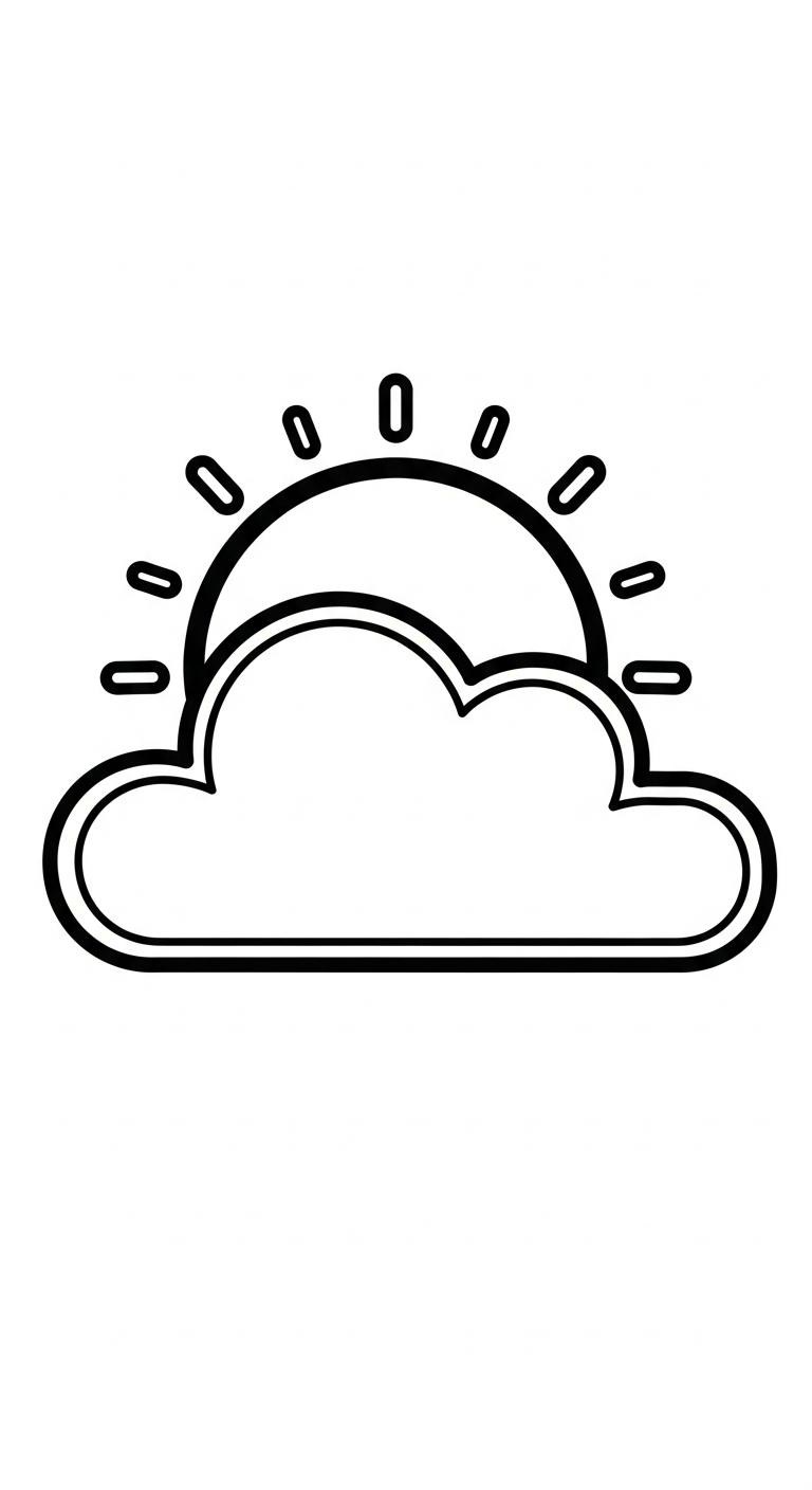 tải hình tô màu mặt trời cho bé 3 tuổi