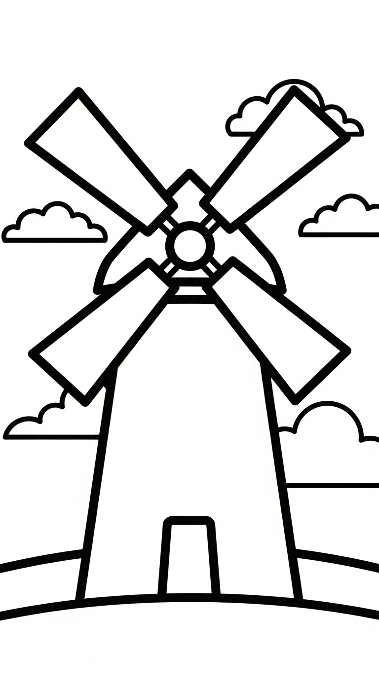 hình tô màu ngôi nhà cho bé 5 tuổi