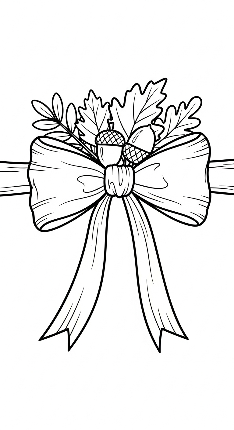 tải hình tô màu nơ cho bé