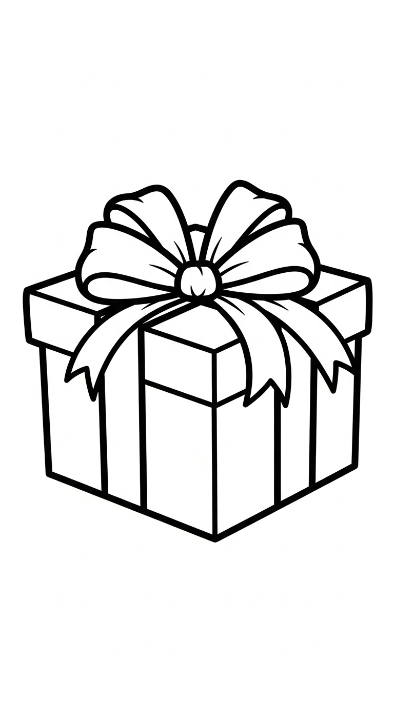 tải tranh tô màu nơ cho bé 5 tuổi