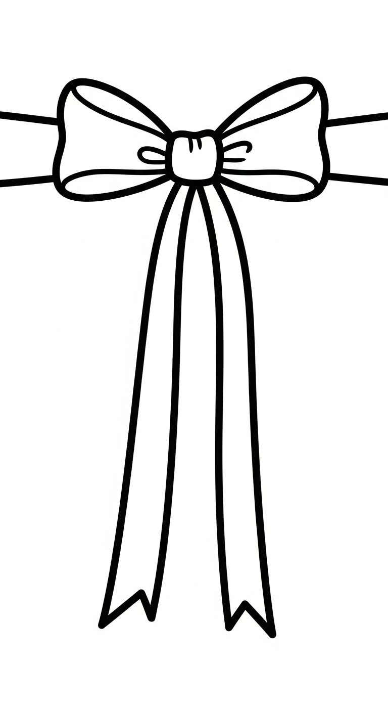 tải hình tô màu nơ miễn phí