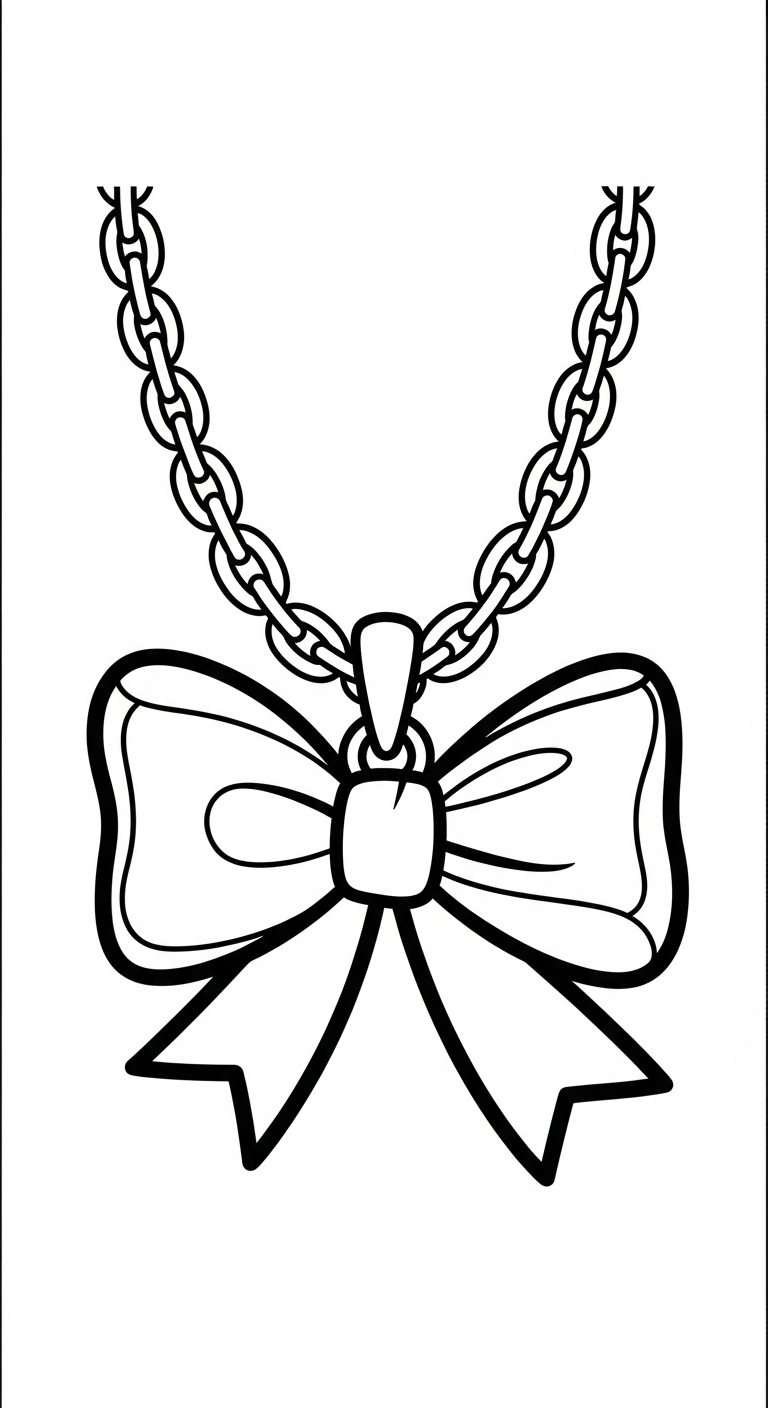 tải hình tô màu nơ cho bé 5 tuổi