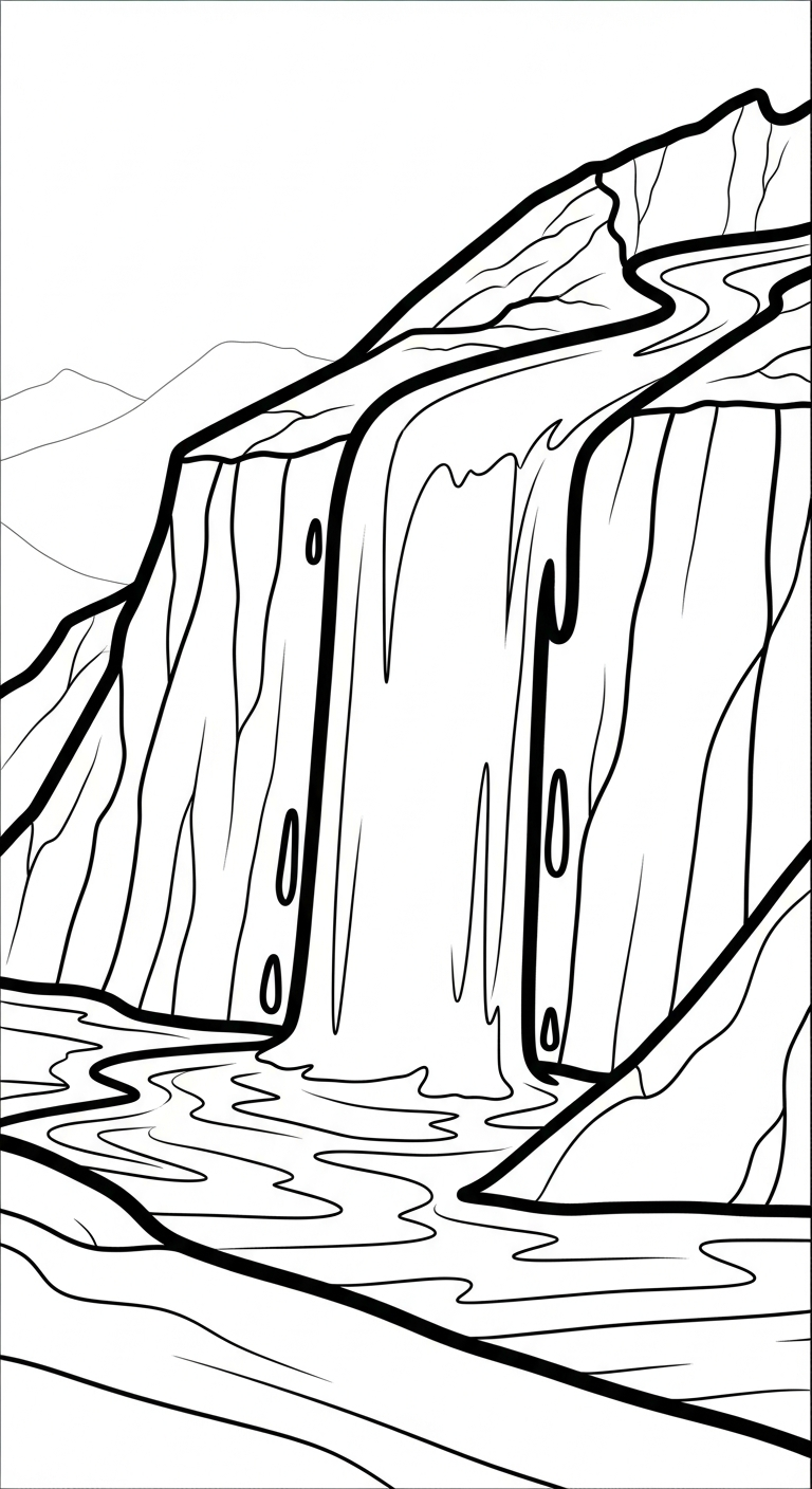 tranh tô màu núi lửa pdf