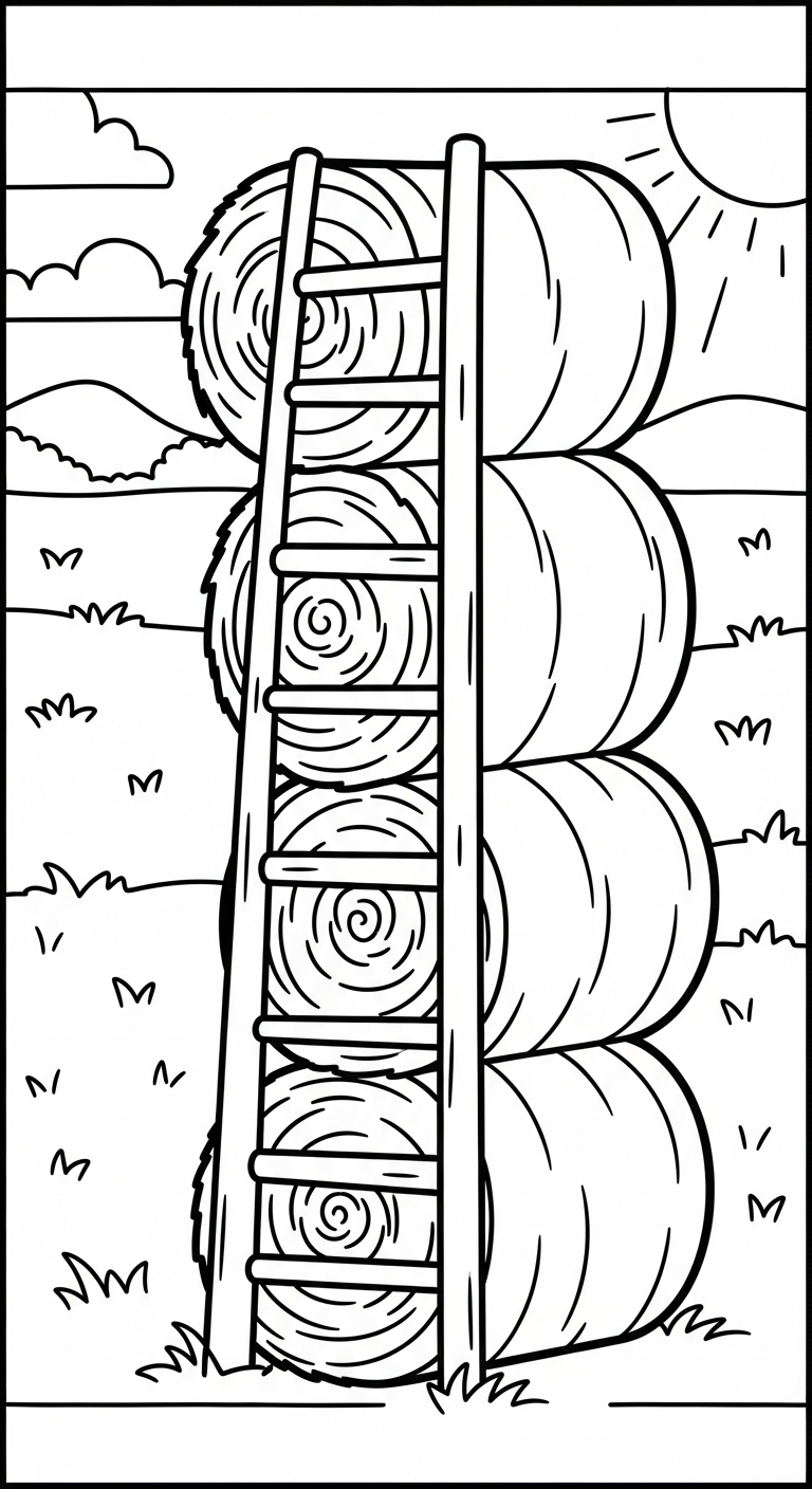 tranh tô màu phong cảnh tập tô