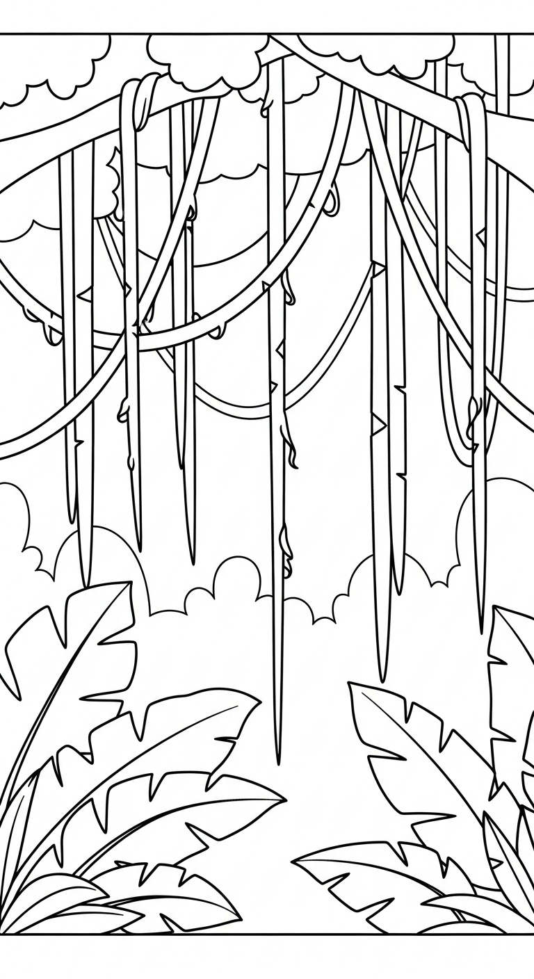 in tranh tô màu phong cảnh