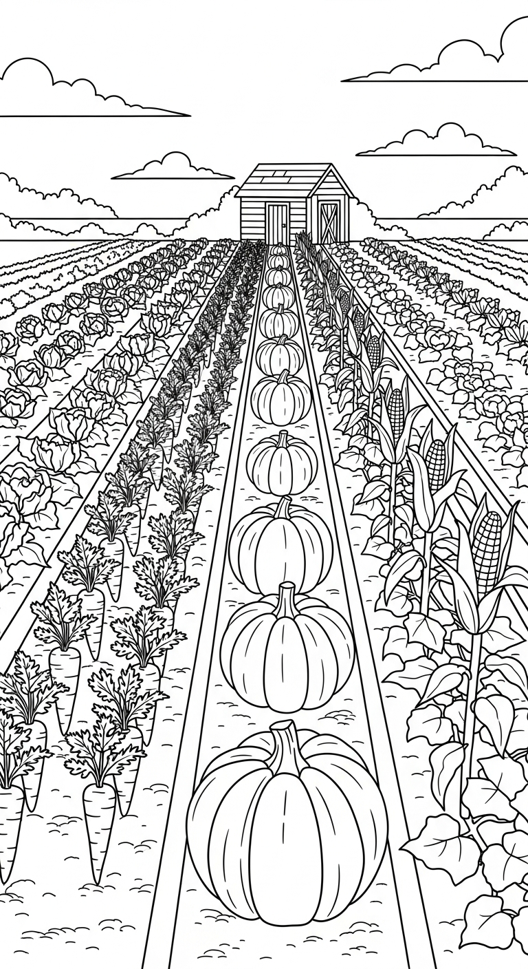 tải tranh tô màu phong cảnh chất lượng cao 1