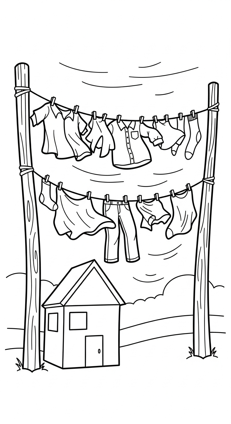 tải file hình tô màu phong cảnh