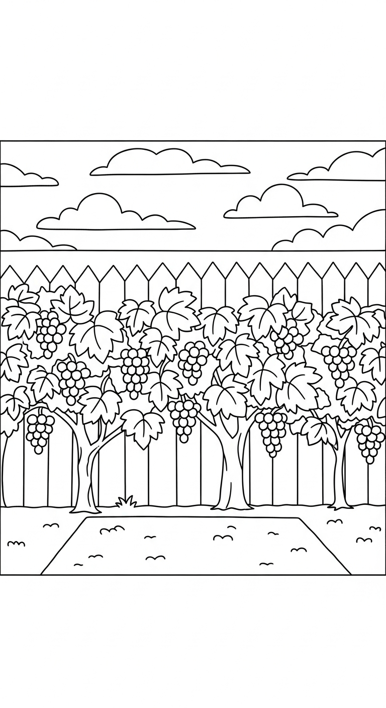 tải file tranh tô màu phong cảnh