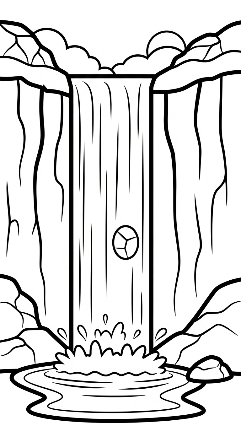 tải hình tô màu phong cảnh cho bé 5 tuổi