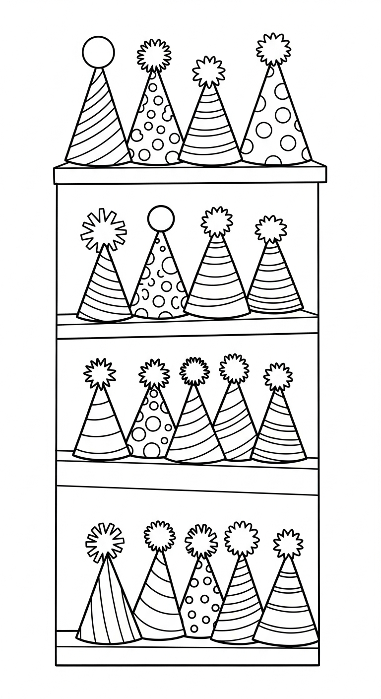 file hình tô màu số đếm cho bé in