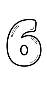 in hình tô màu số đếm cho bé 8 tuổi