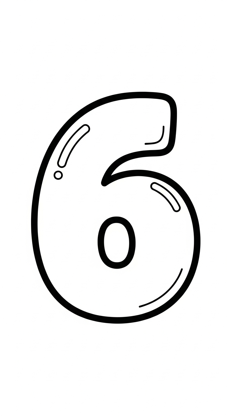 in hình tô màu số đếm cho bé 8 tuổi