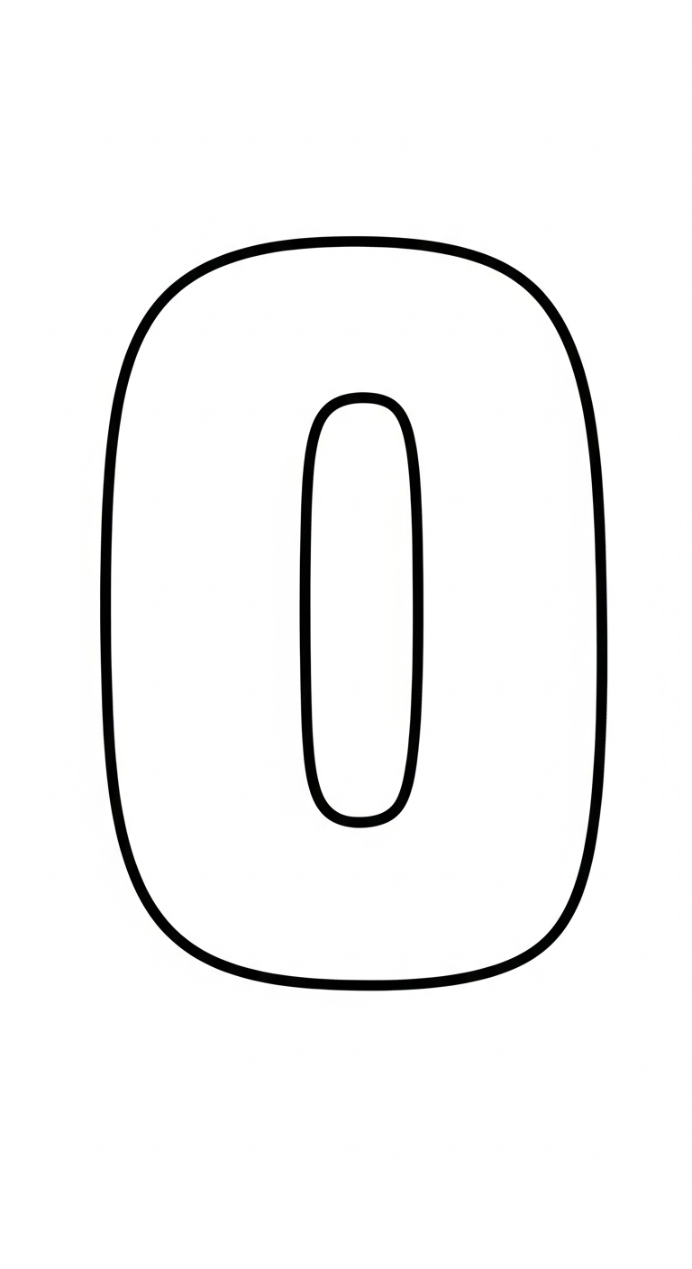 hình tô màu số đếm cho bé 5 tuổi miễn phí