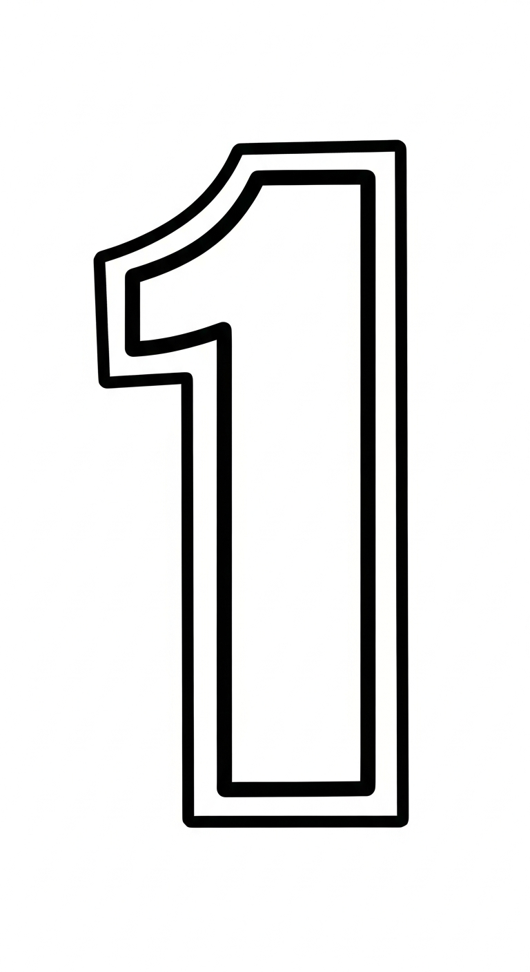 hình tô màu số đếm cho bé 7 tuổi miễn phí