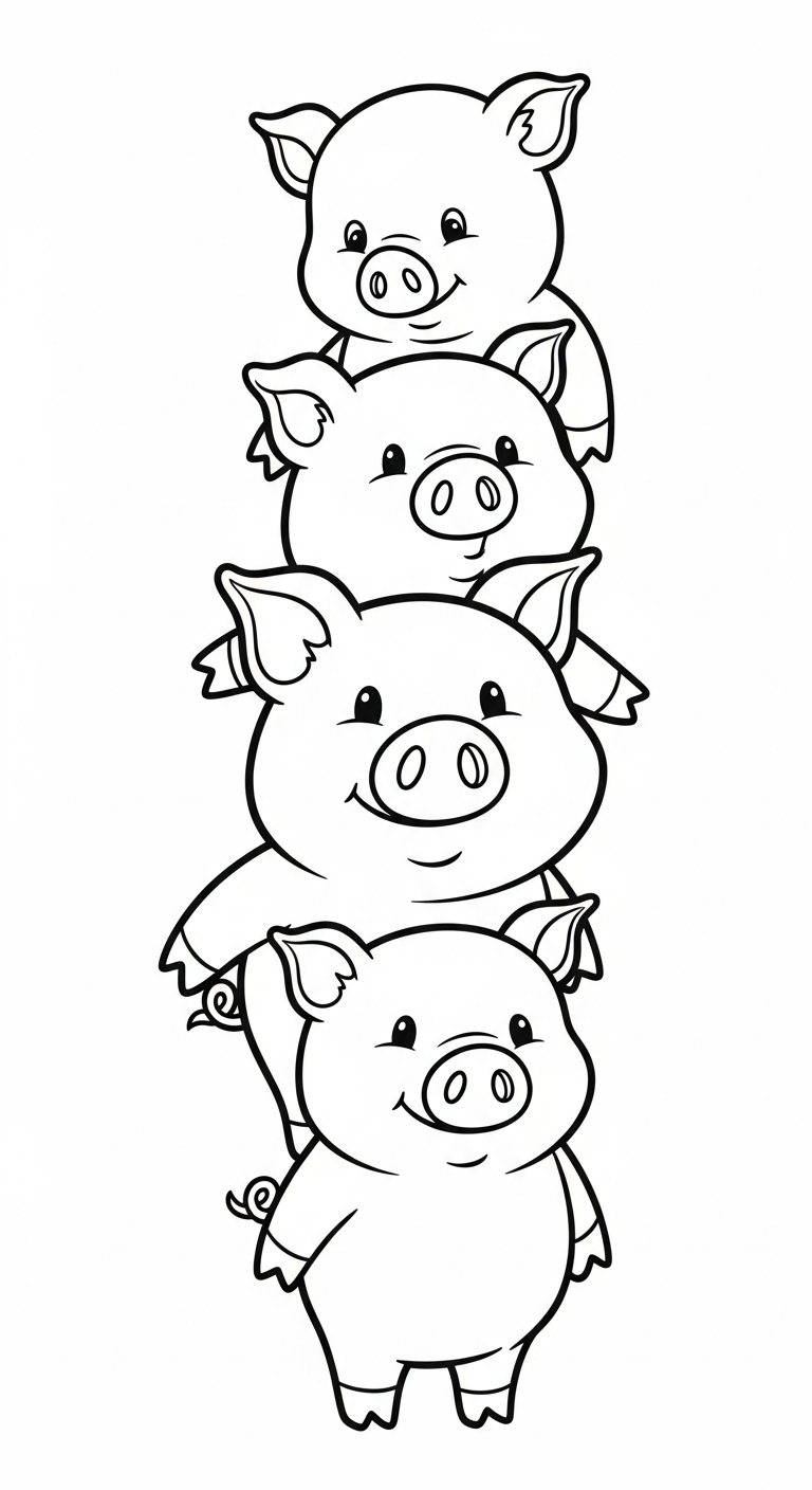 tranh tô màu số đếm cho bé 3 tuổi miễn phí