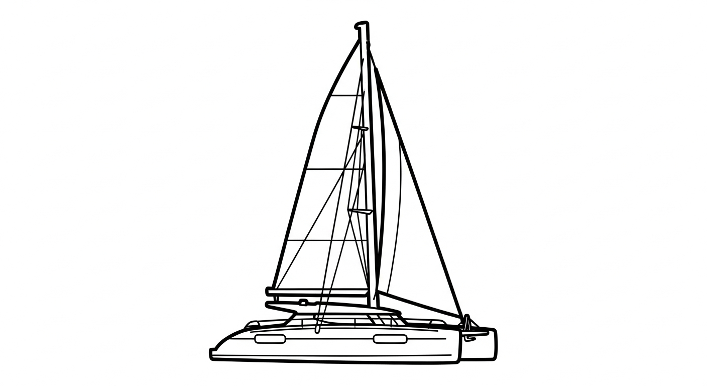 tranh tô màu thuyền buồm cho bé 6 tuổi miễn phí 1