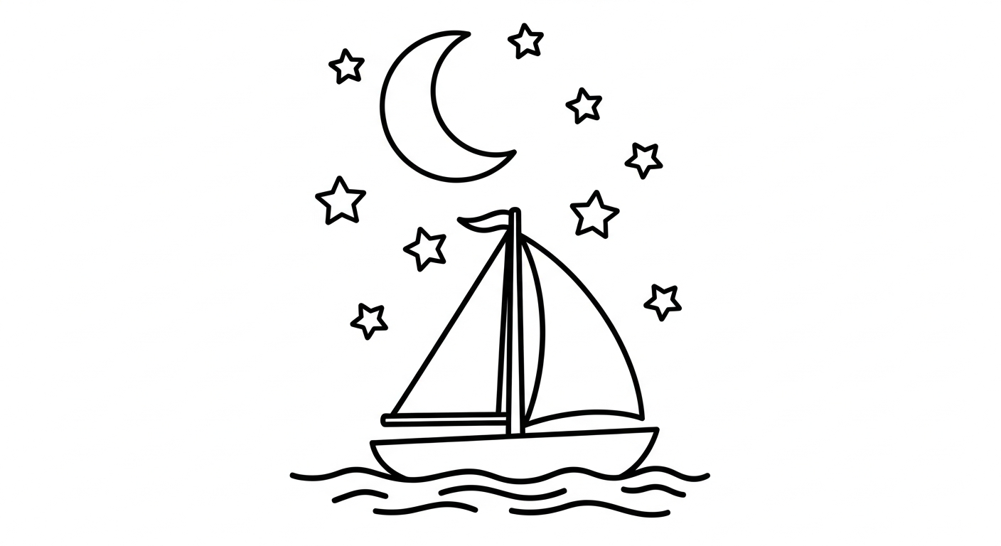 tải tranh tô màu thuyền buồm không mất tiền