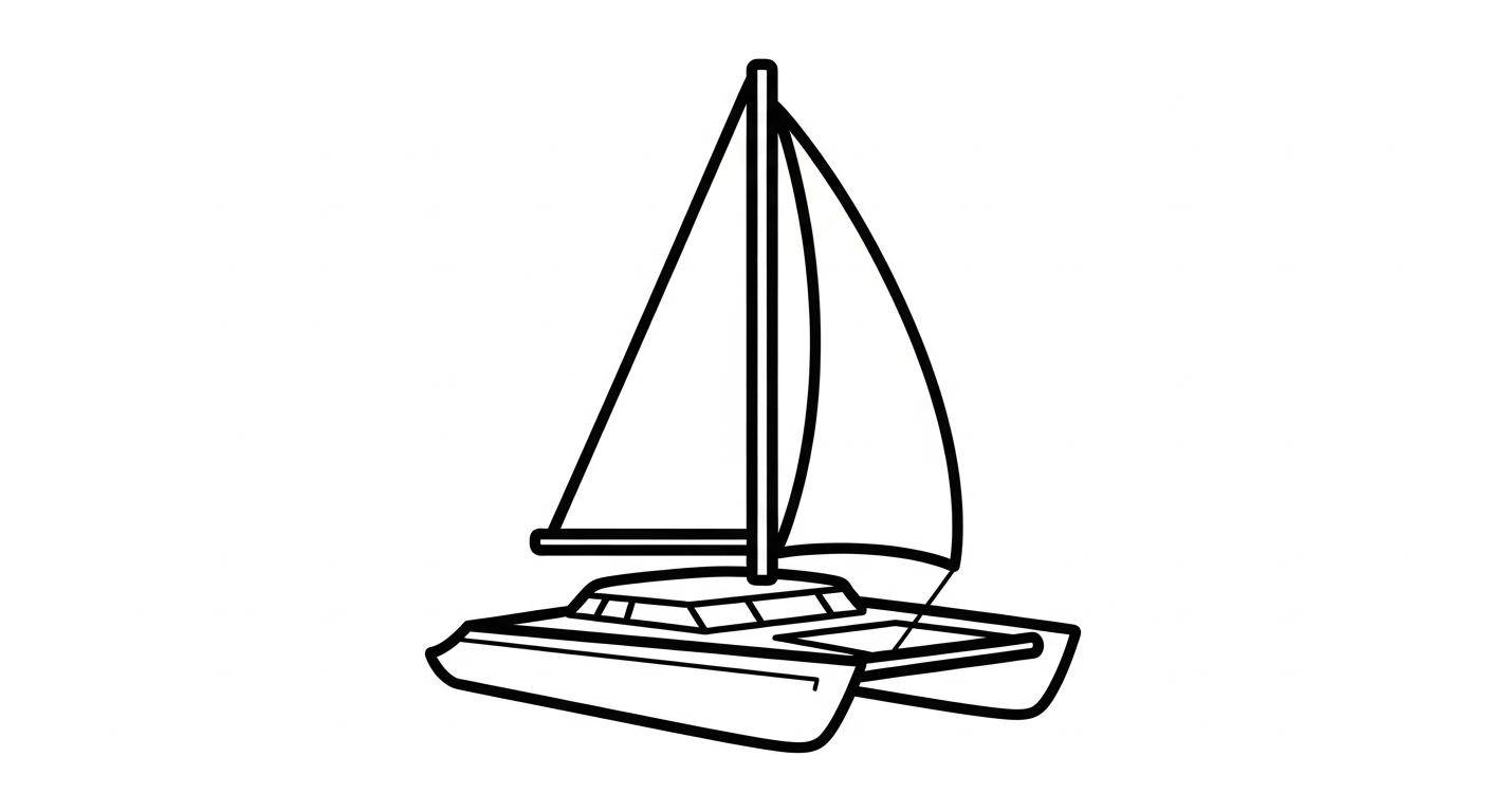 tải hình tô màu thuyền buồm cho bé