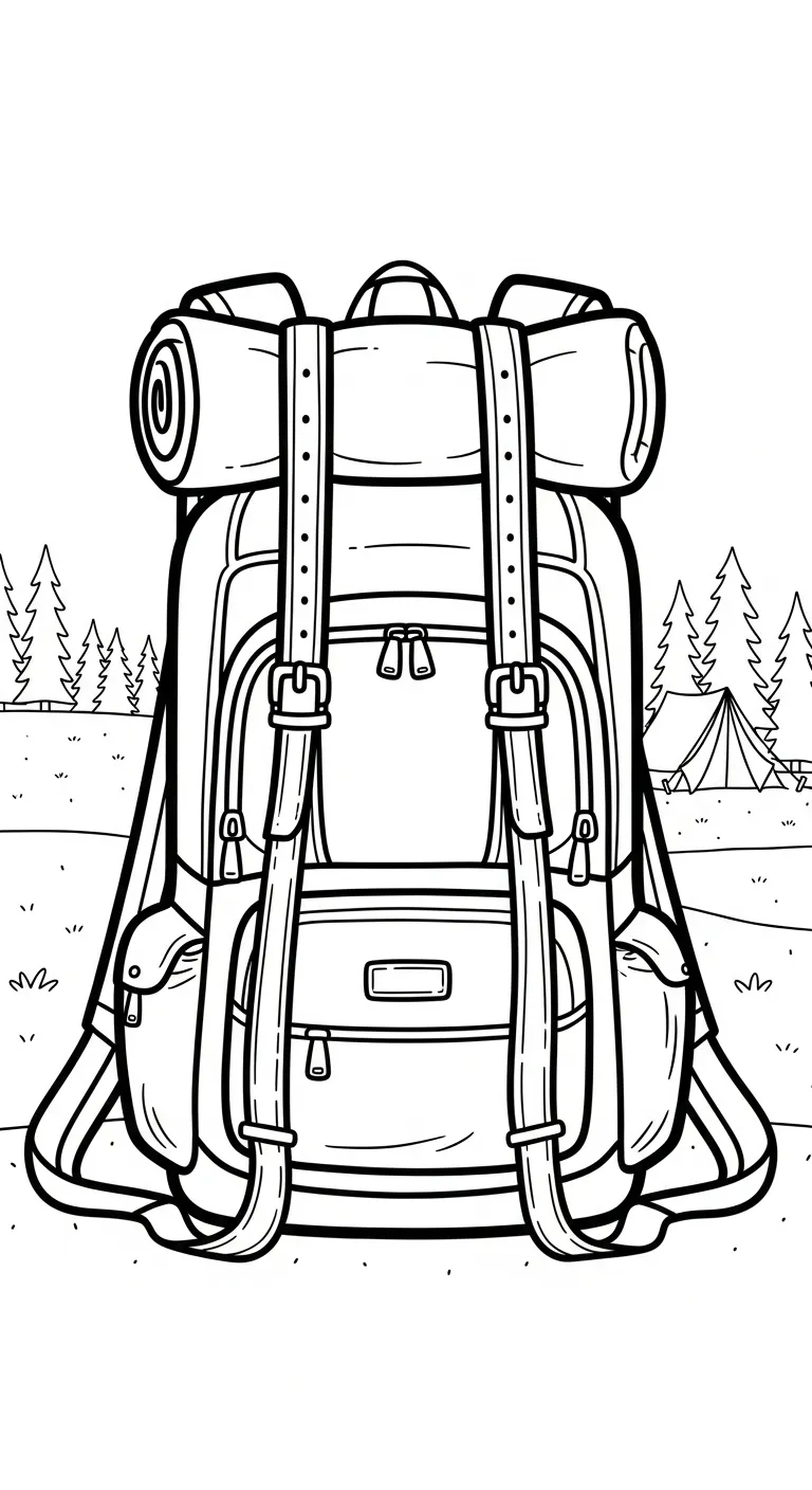 download hình tô màu Tranh Tô Màu Balo cho bé