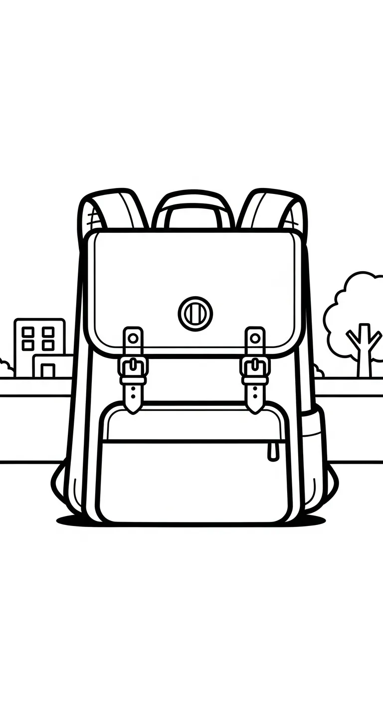tranh tô màu Tranh Tô Màu Balo cho trẻ em