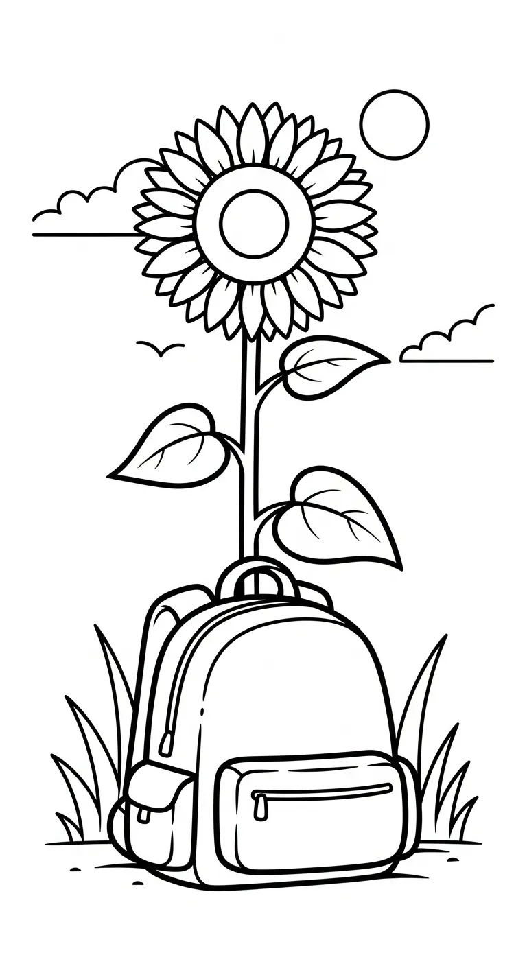 tải tranh tô màu Tranh Tô Màu Balo cho bé 3 tuổi 1