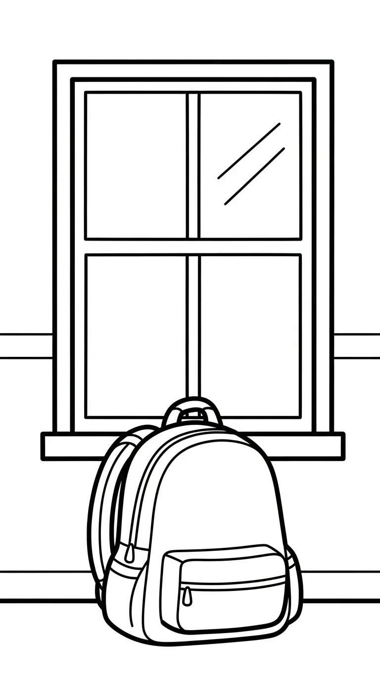 in tranh tô màu Tranh Tô Màu Balo cho bé 4 tuổi