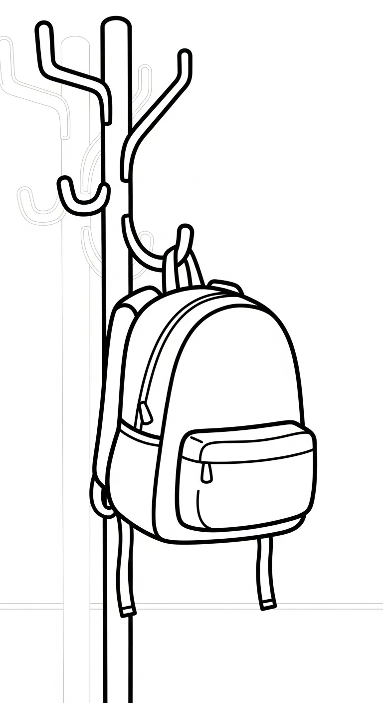 tải tranh tô màu Tranh Tô Màu Balo cho bé