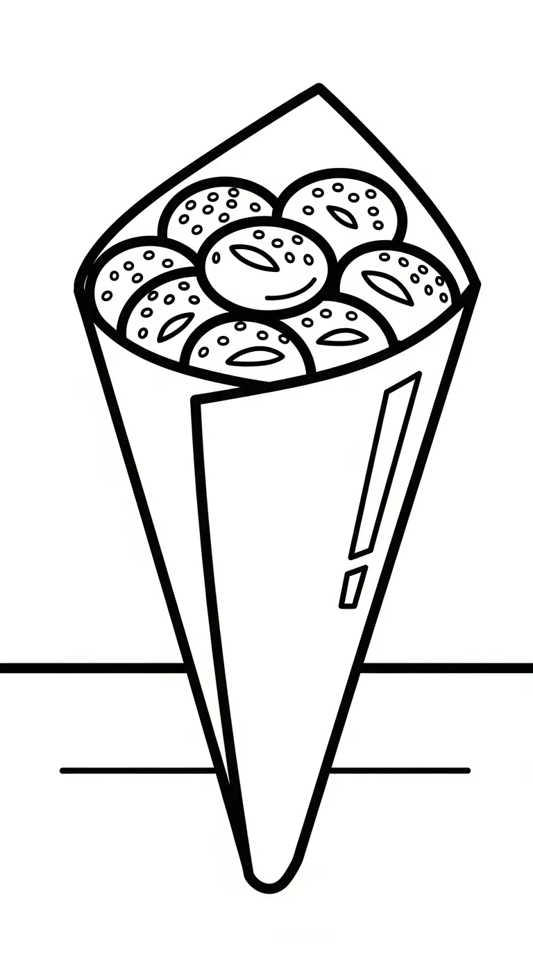 tranh tô màu Tranh Tô Màu Bánh Mì cho bé 3 tuổi miễn phí