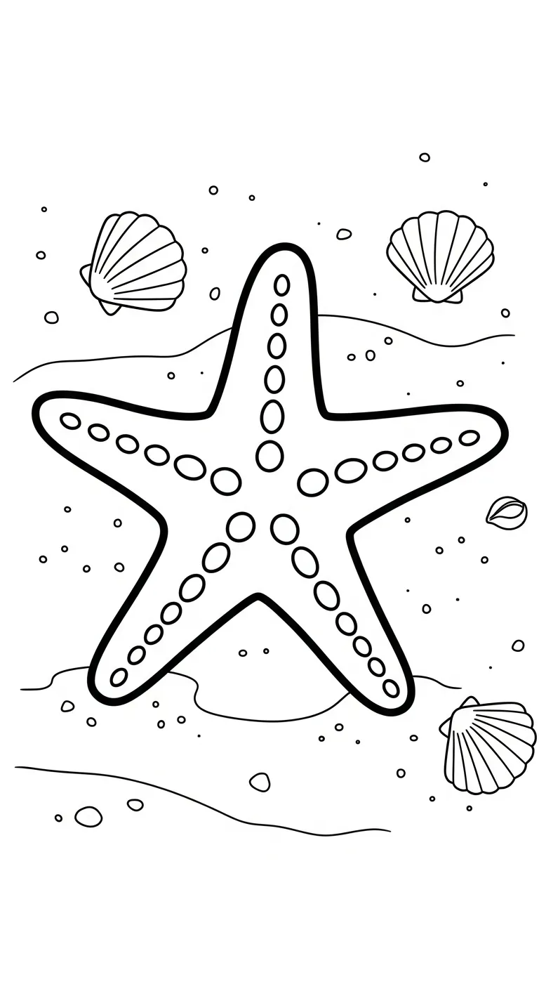 tải hình tô màu Biển cho bé