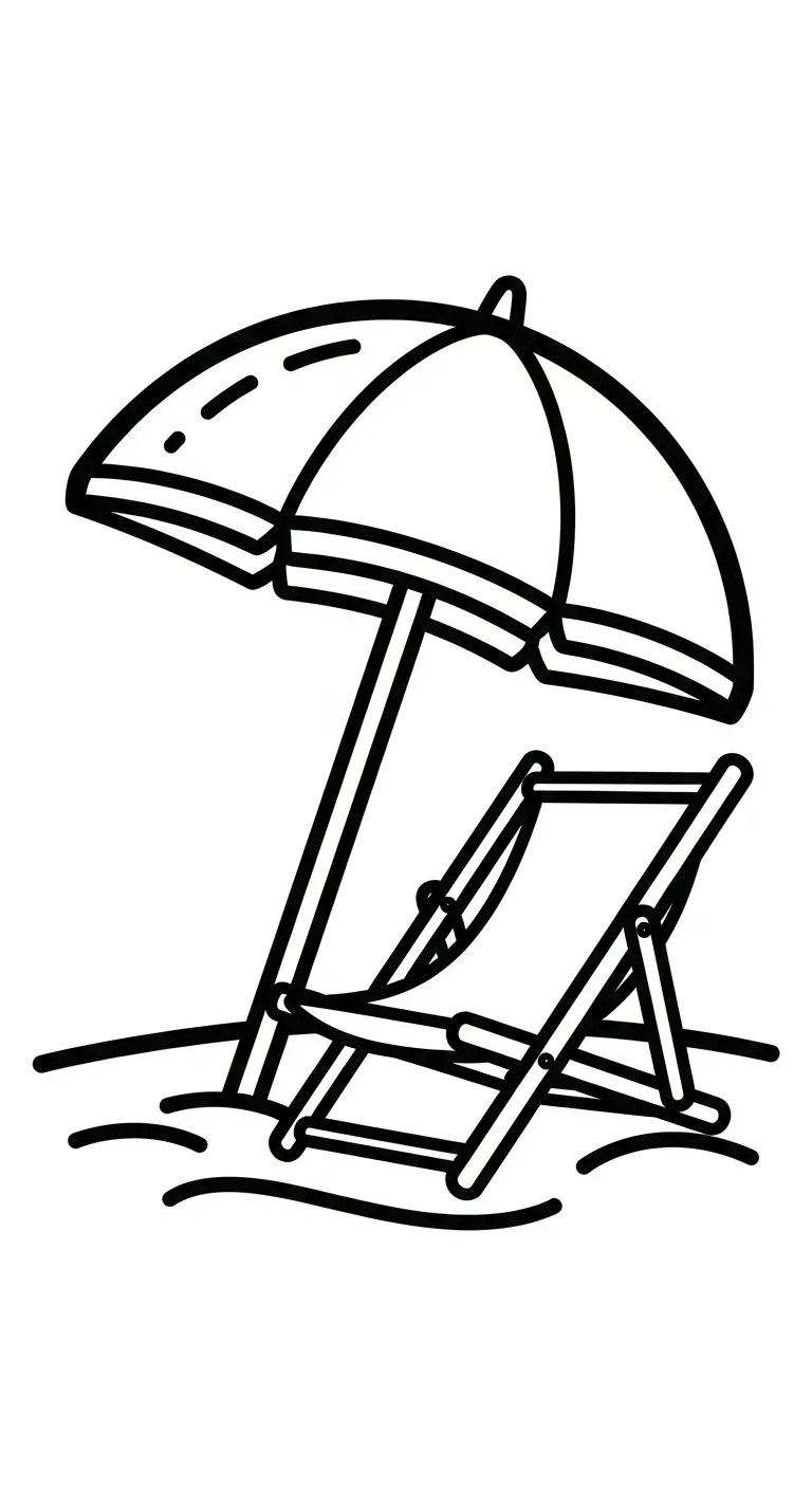 tải file hình tô màu Biển