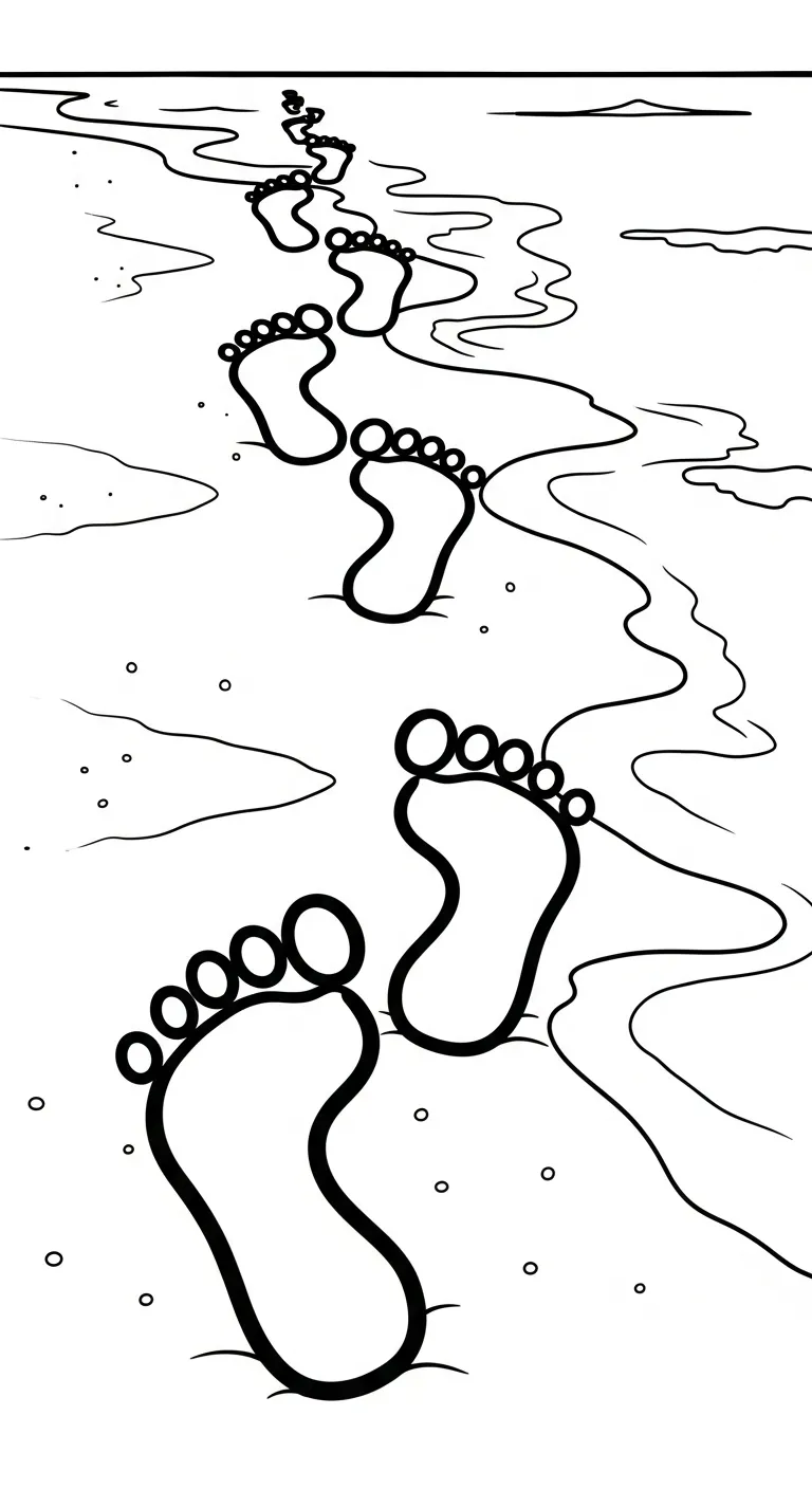 in hình tô màu Biển cho bé 8 tuổi