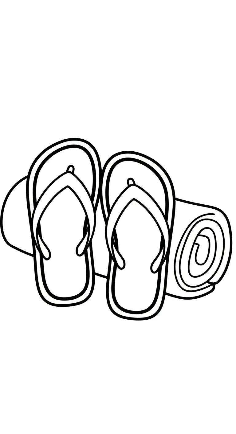 download tranh tô màu Biển miễn phí