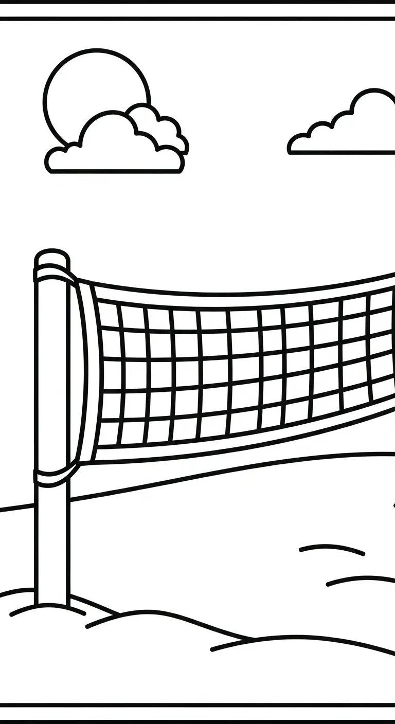 hình tô màu Biển cho bé 7 tuổi