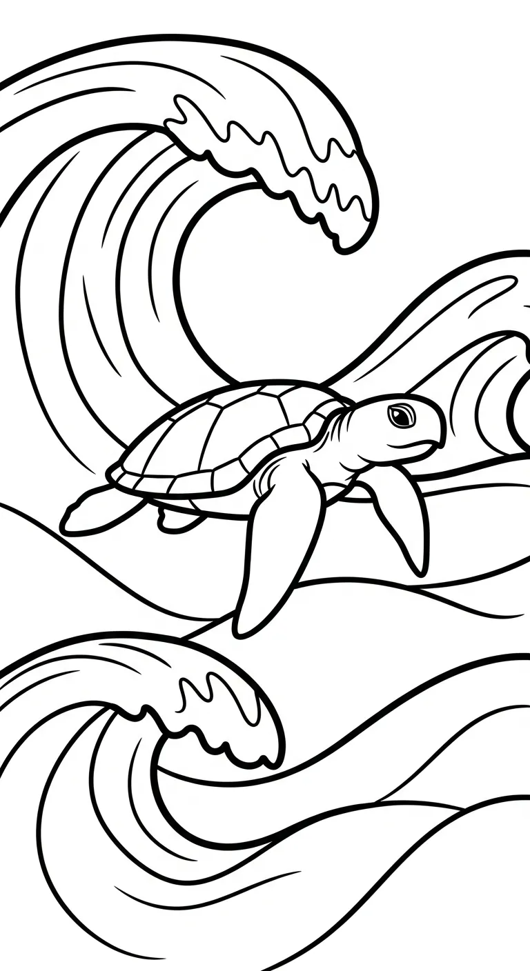 hình tô màu Biển cho bé mới nhất 1