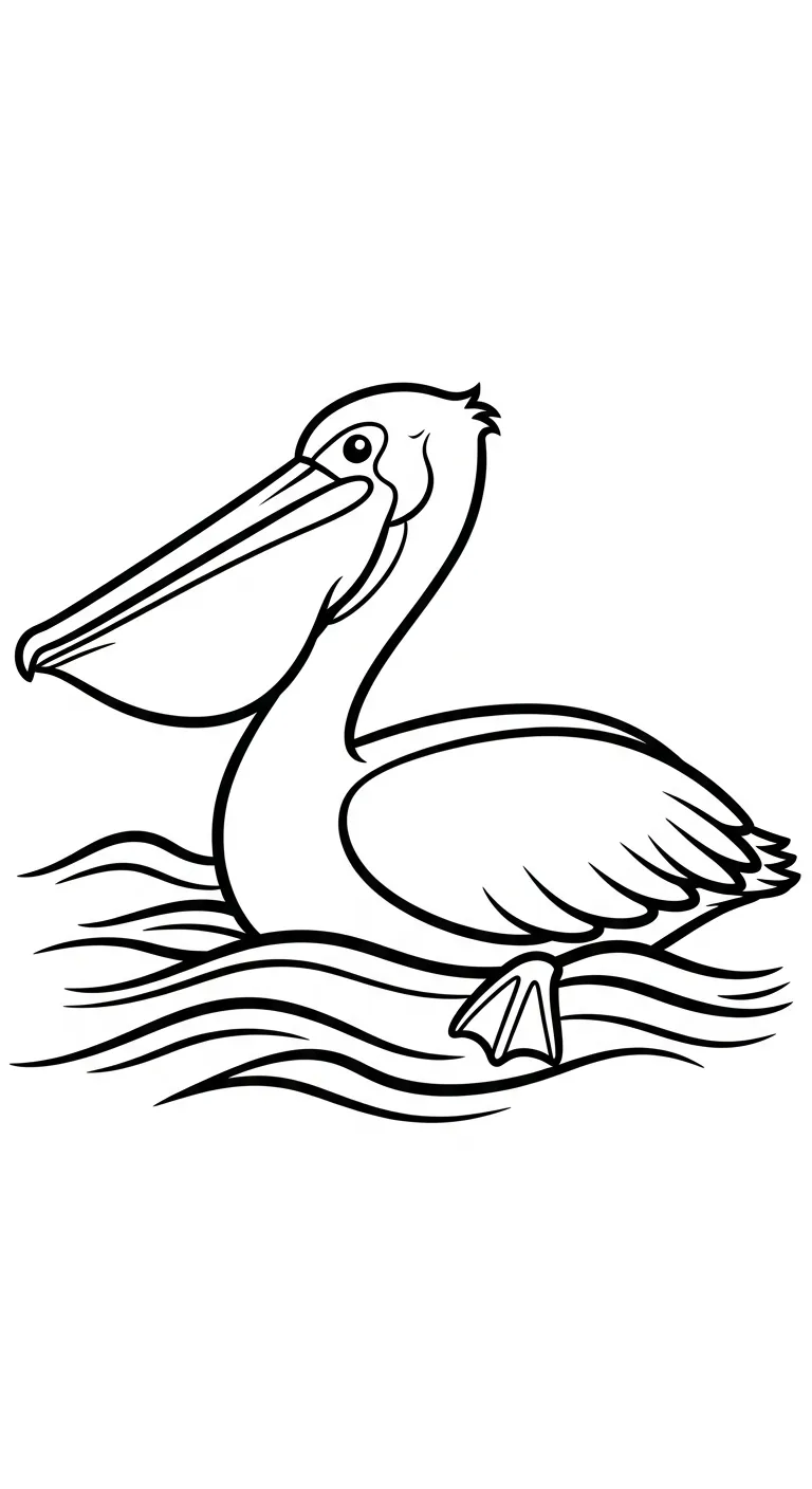 hình tô màu Biển cho bé 6 tuổi miễn phí