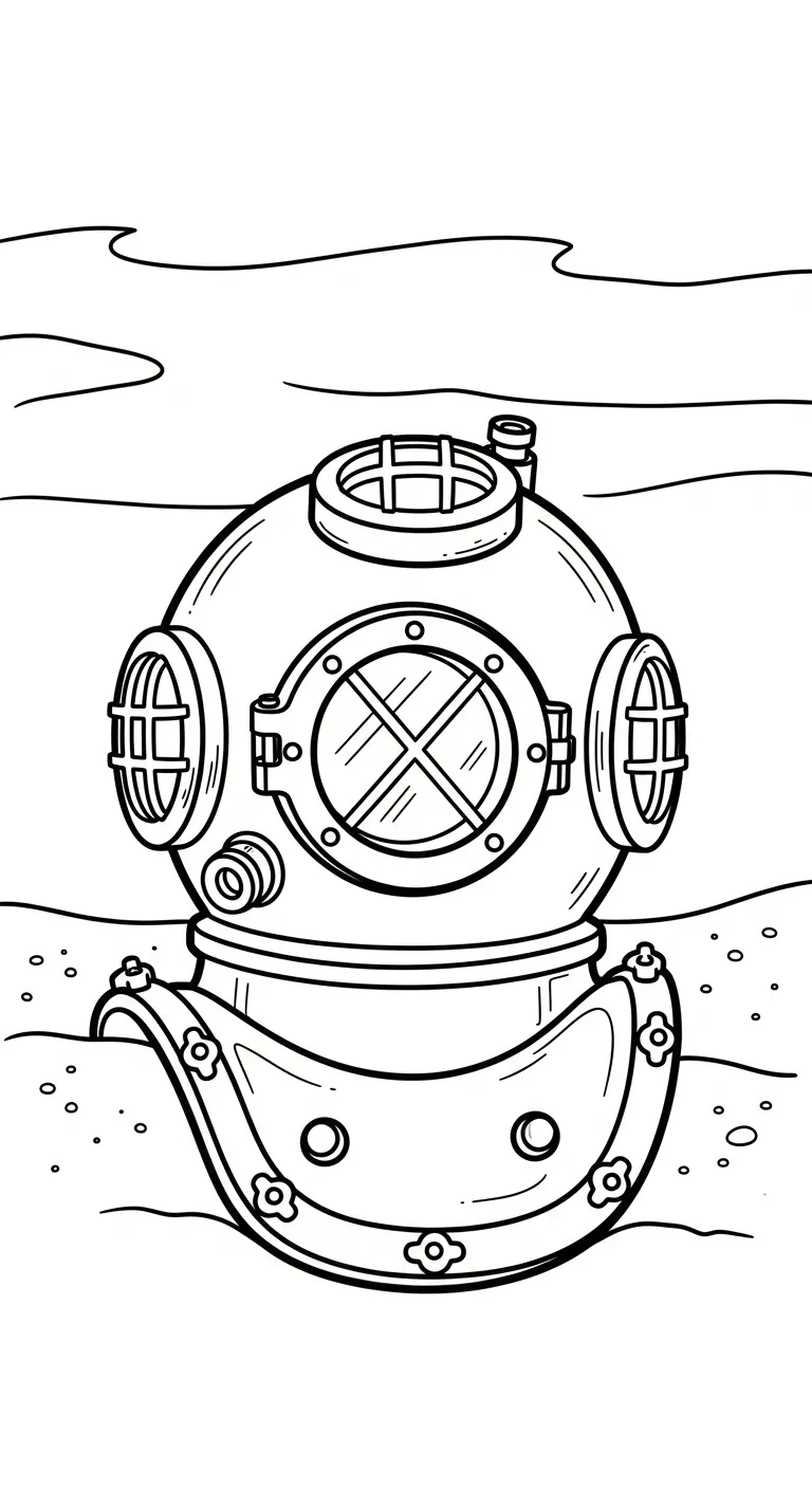 tải tranh tô màu Biển cho bé 8 tuổi