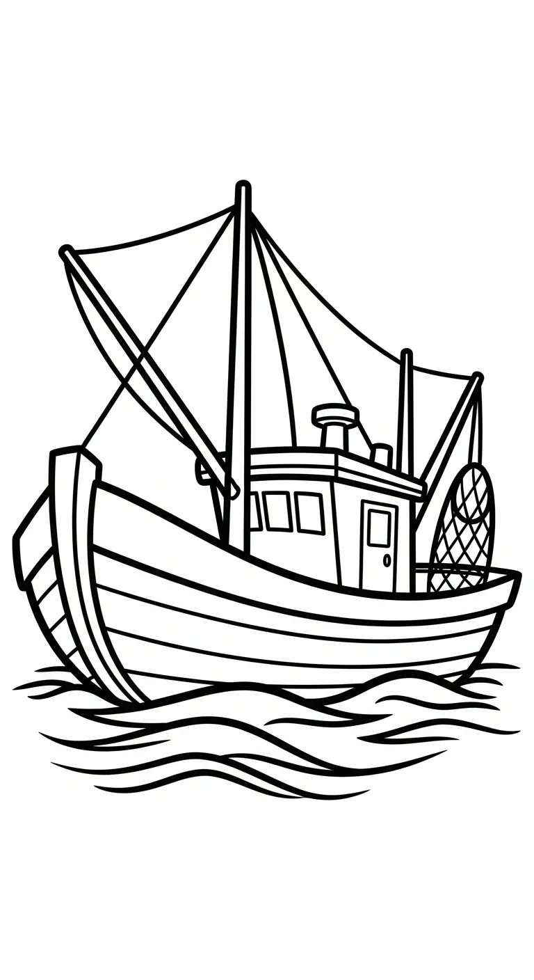 tranh tô màu Biển cho bé 7 tuổi