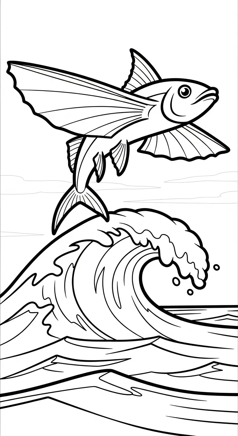 download hình tô màu Biển miễn phí