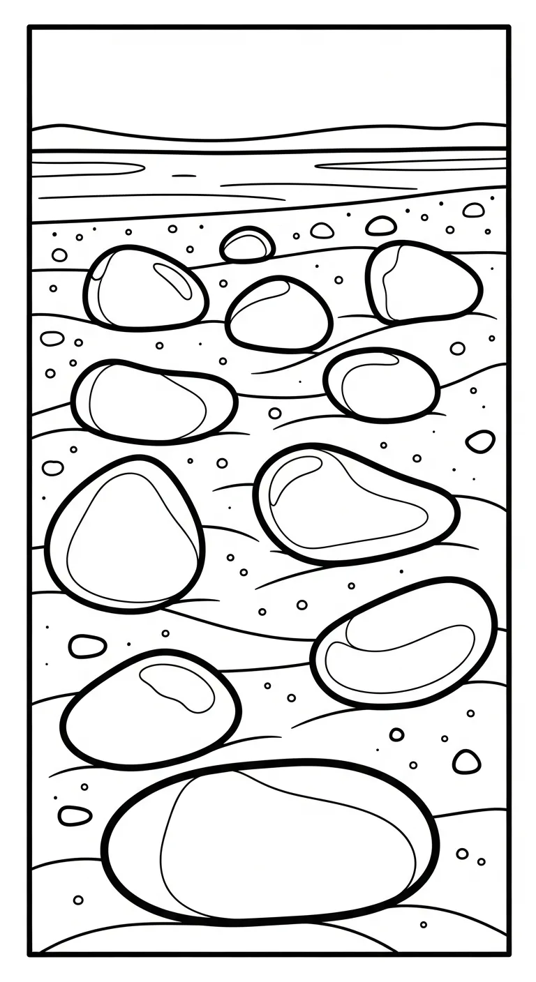 tải tranh tô màu Biển cho bé 3 tuổi