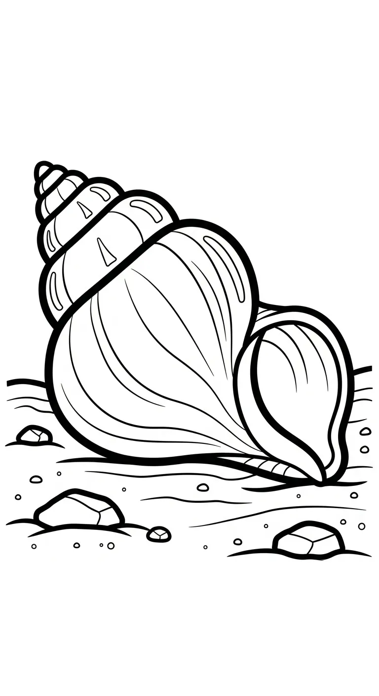 tranh tô màu Biển cho bé 5 tuổi