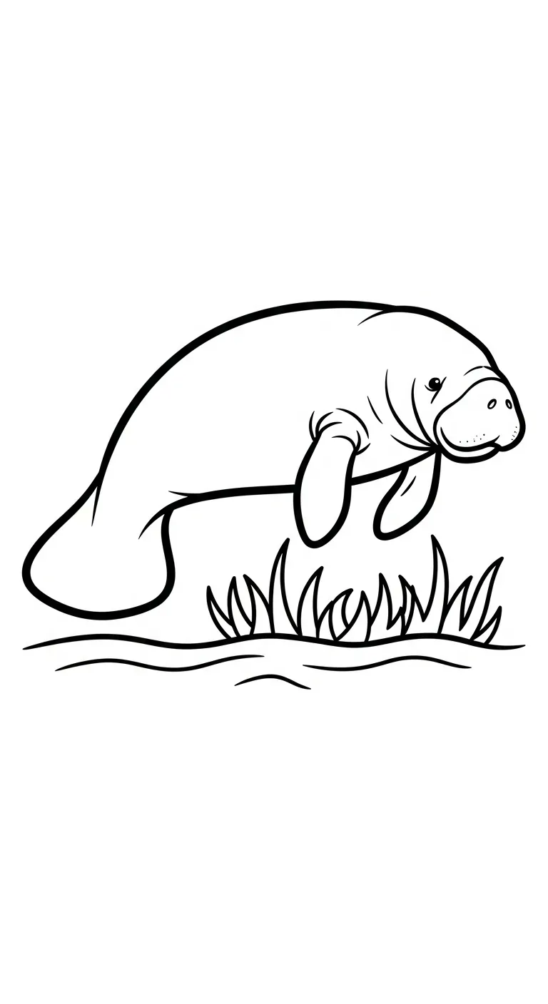 in hình tô màu Biển cho bé 6 tuổi