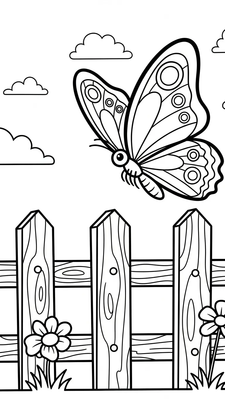 in hình tô màu Tranh Tô Màu Bướm cho bé 8 tuổi