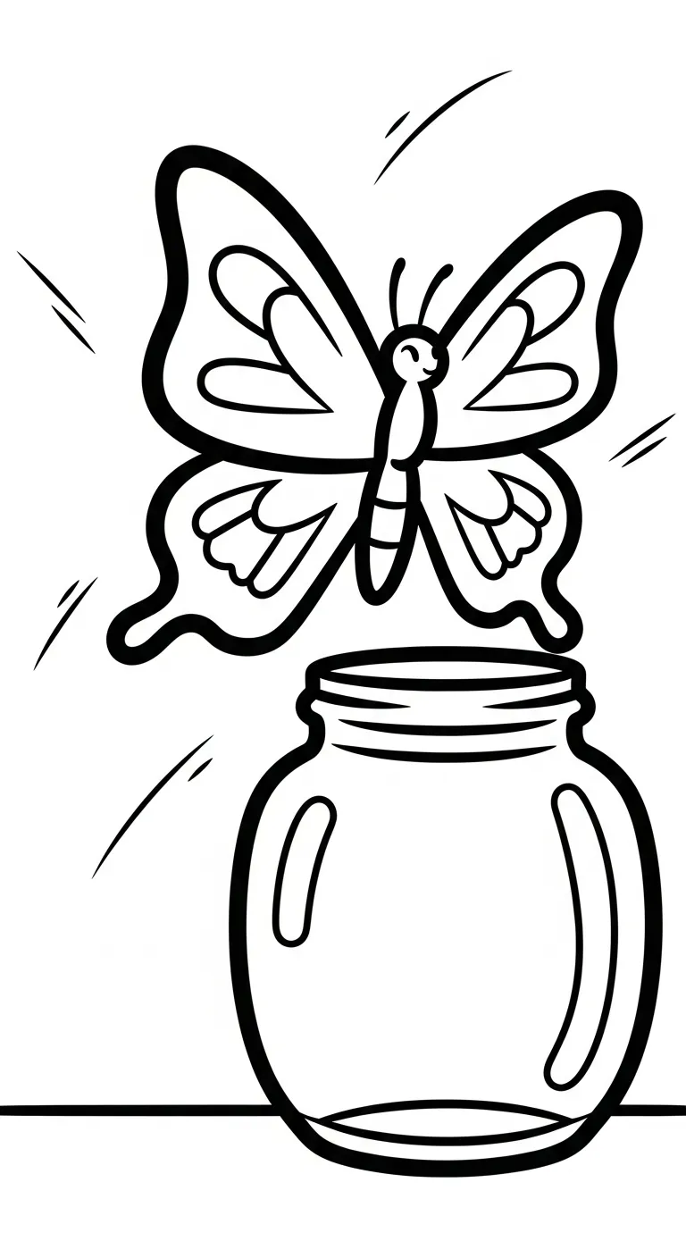 tranh tô màu Tranh Tô Màu Bướm cho bé 6 tuổi miễn phí