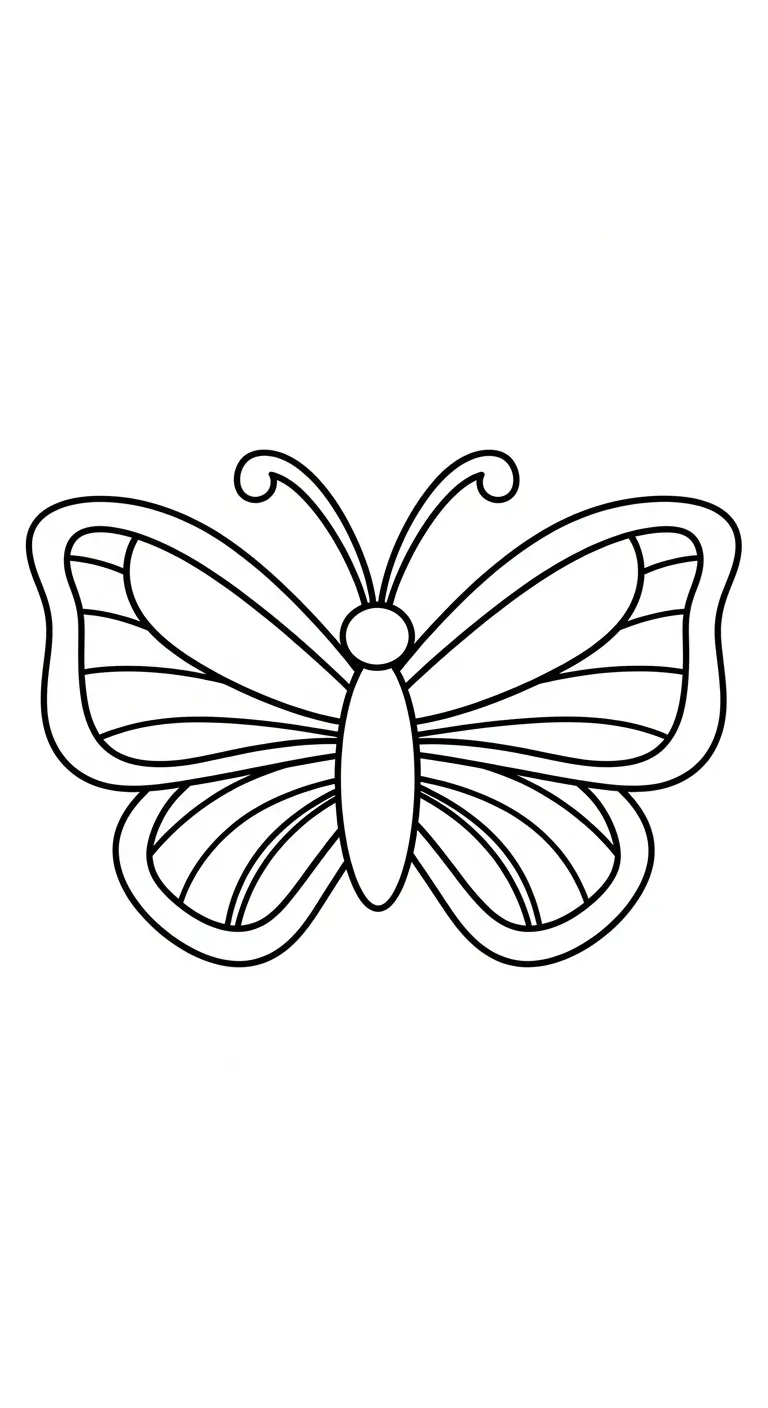 tải tranh tô màu Tranh Tô Màu Bướm không mất tiền 1