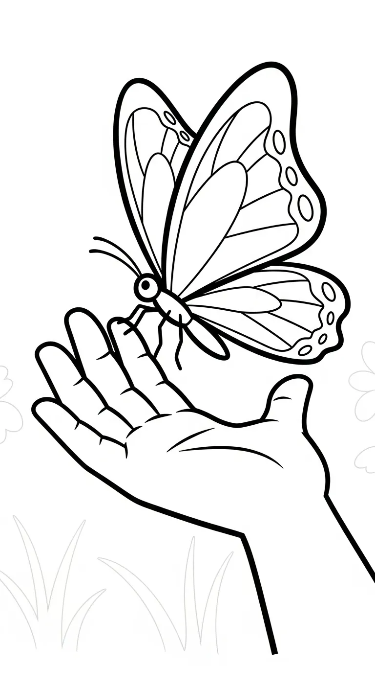 tranh tô màu Tranh Tô Màu Bướm cho bé 5 tuổi