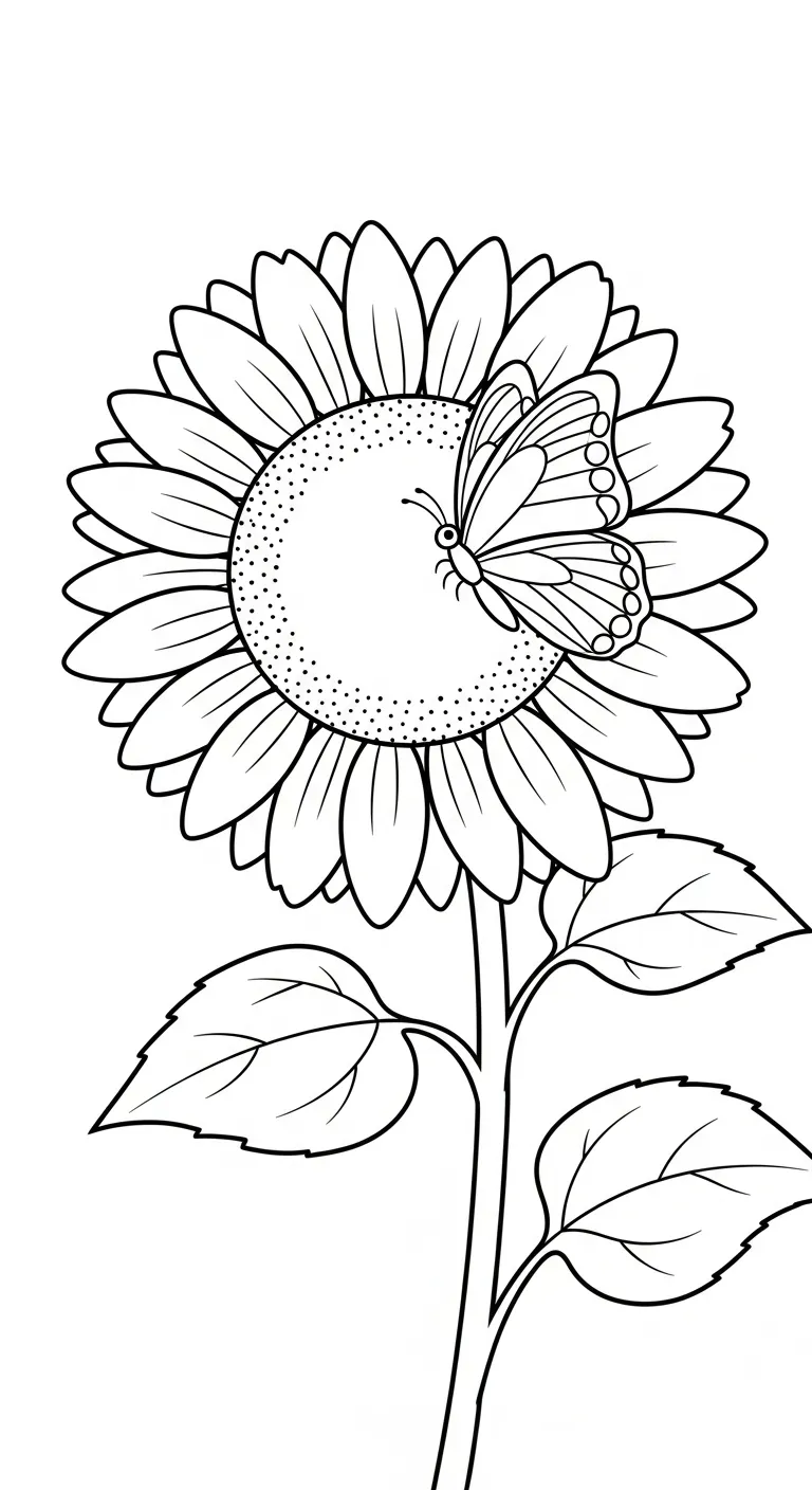 in hình tô màu Tranh Tô Màu Bướm cho bé 4 tuổi