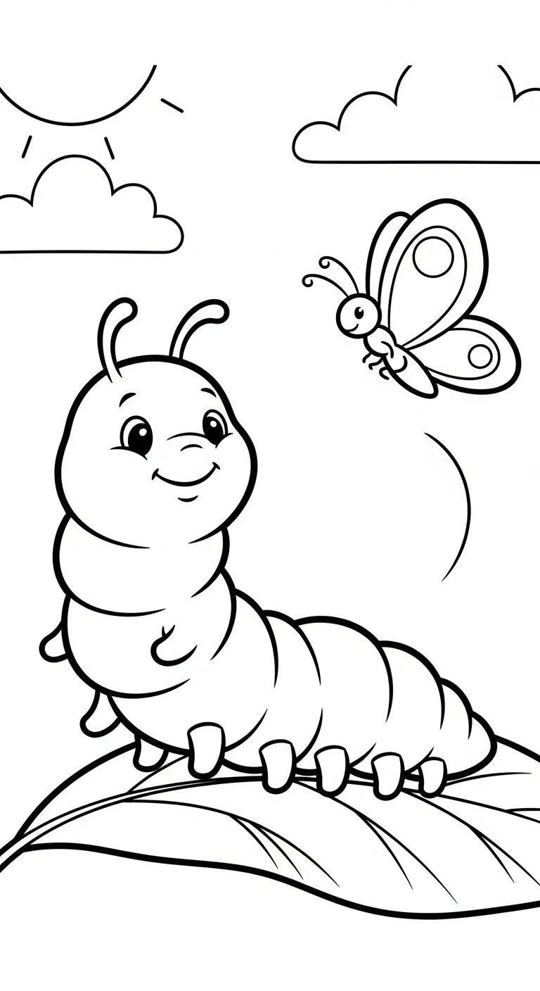 tranh tô màu Tranh Tô Màu Bướm cho bé 4 tuổi miễn phí