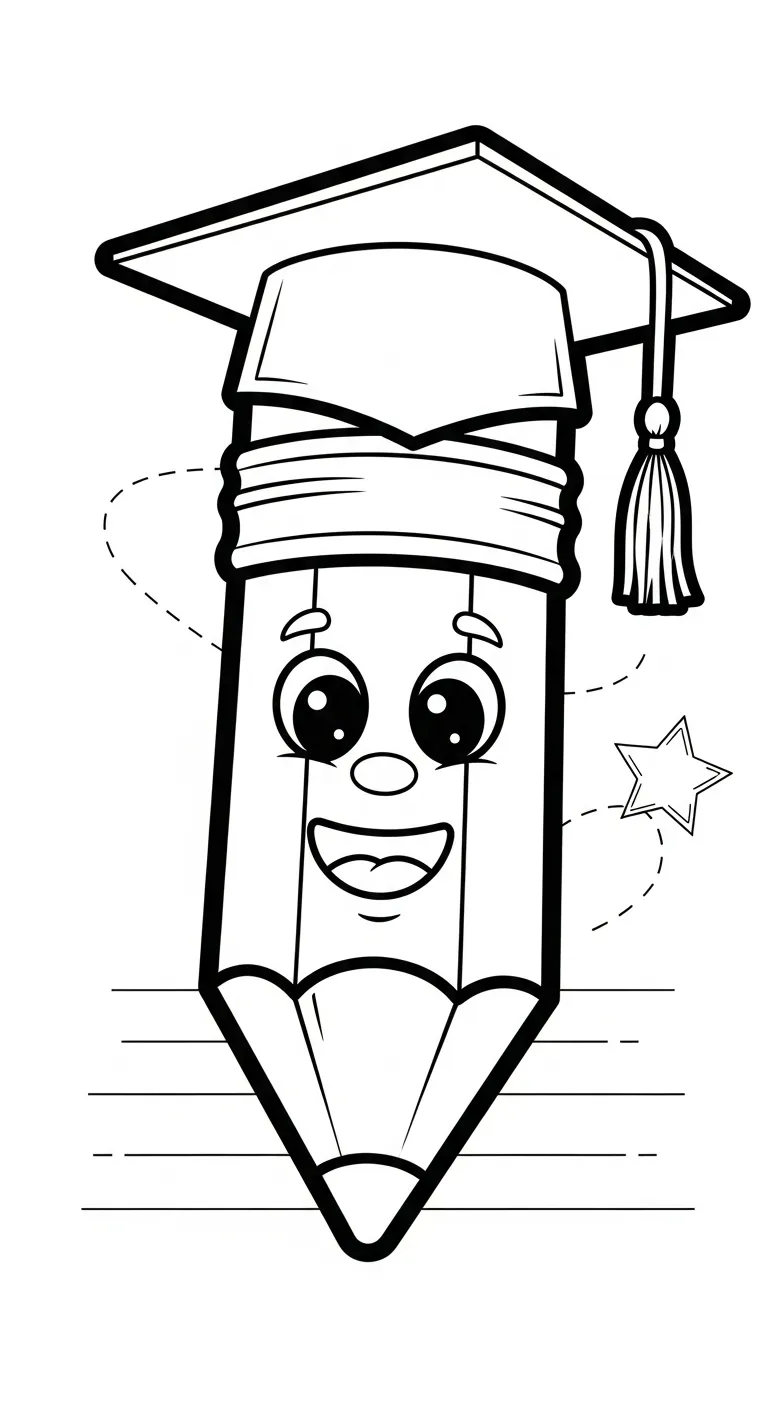 mẫu in hình tô màu Tranh Tô Màu Bút Chì cho bé