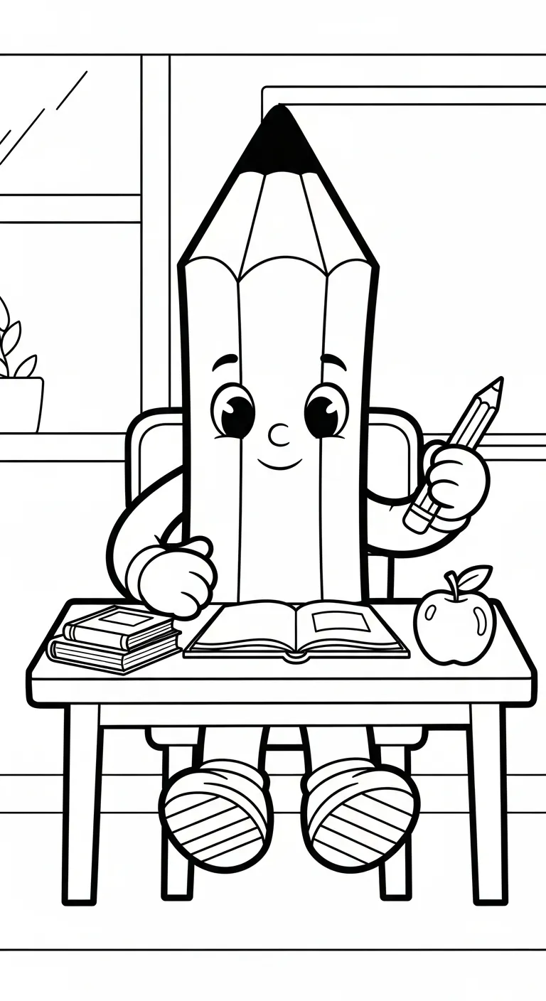 hình tô màu Tranh Tô Màu Bút Chì tập tô