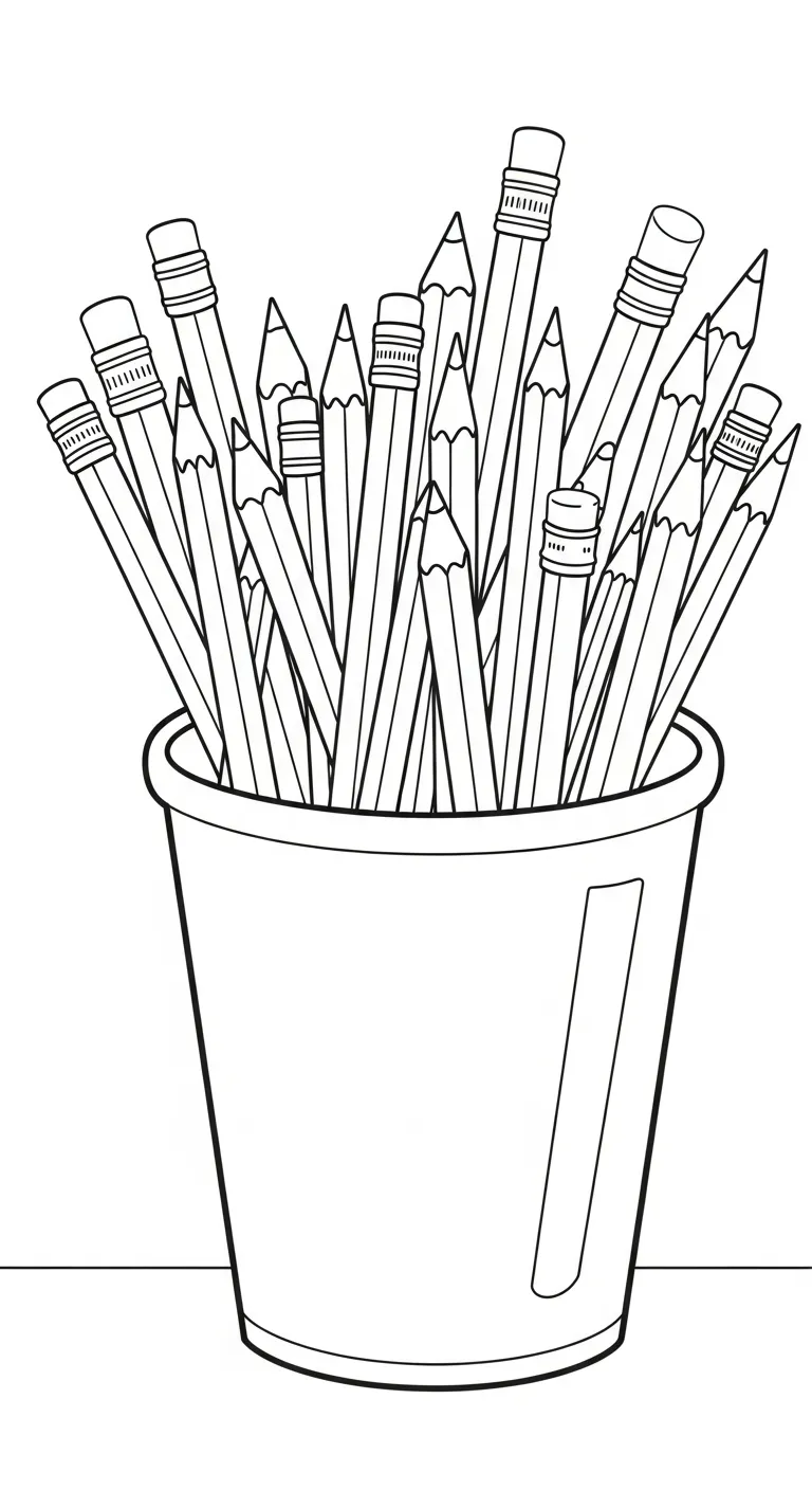 tranh tô màu Tranh Tô Màu Bút Chì cho bé 7 tuổi miễn phí 1